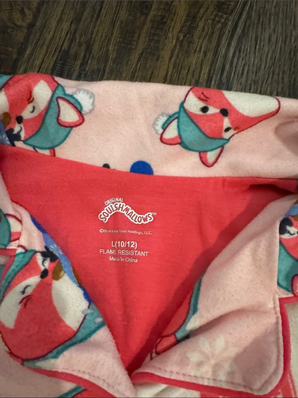 Squishmallow flannel PJs